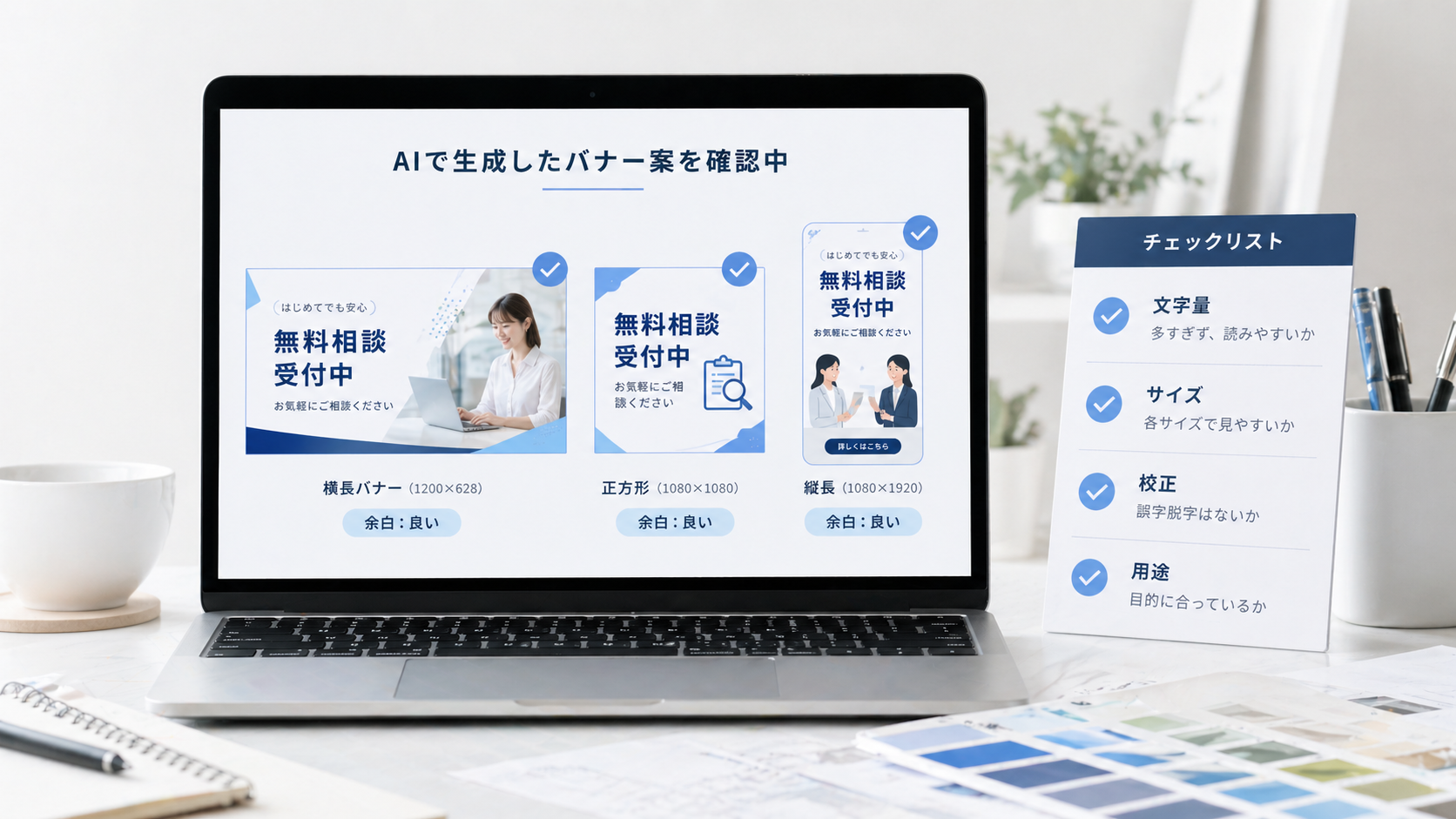 AIで日本語入りバナーを作るときの注意点